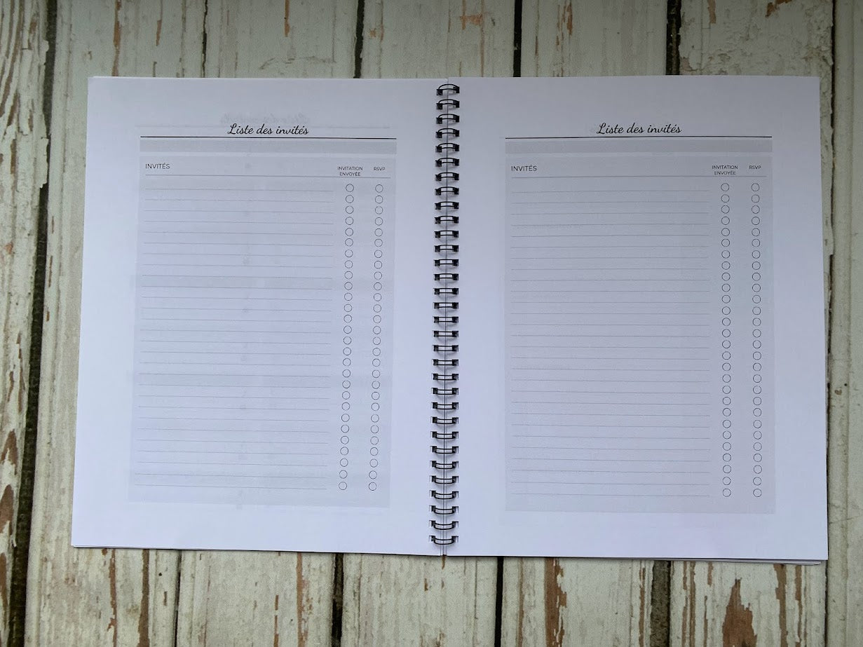 Planificateur de mariage