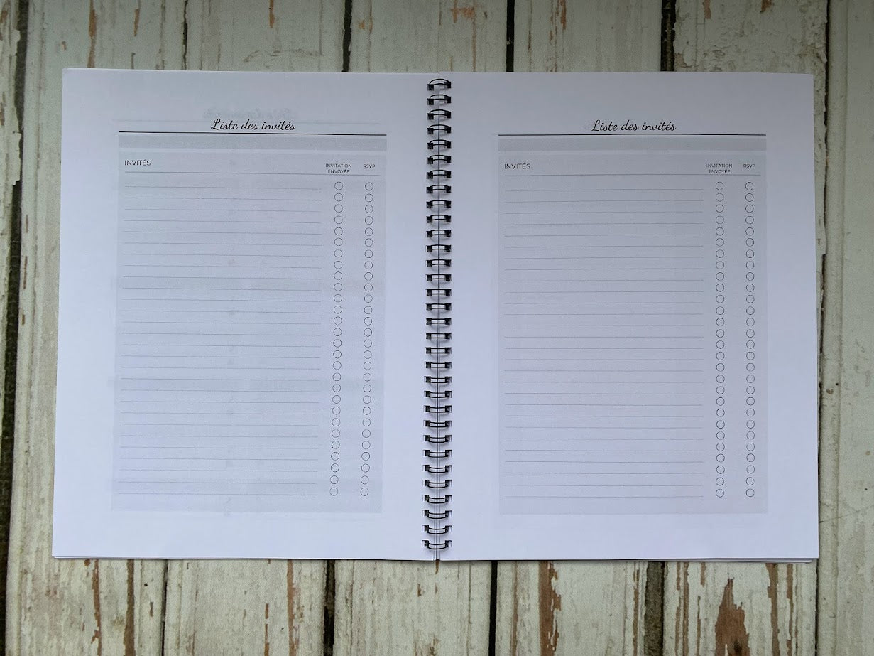 Planificateur de mariage