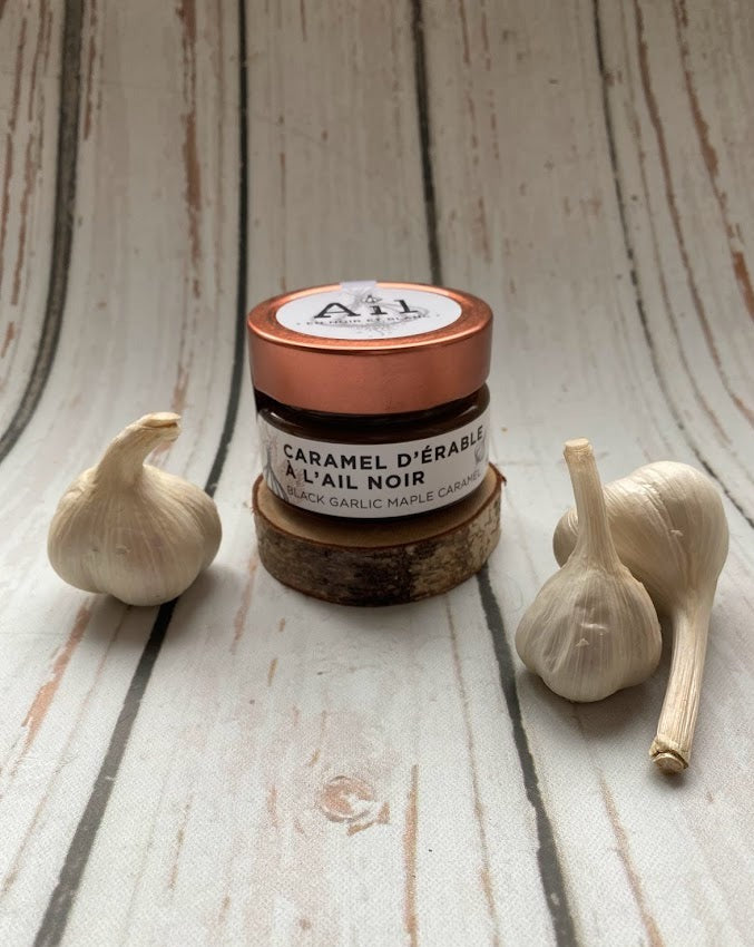 Caramel Ail noir et blanc